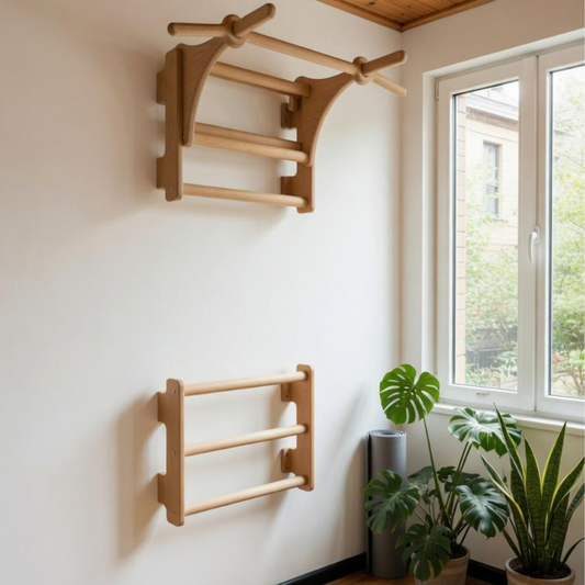 Deezy Store Wall-Mounted Dip & Pull-Up Station.