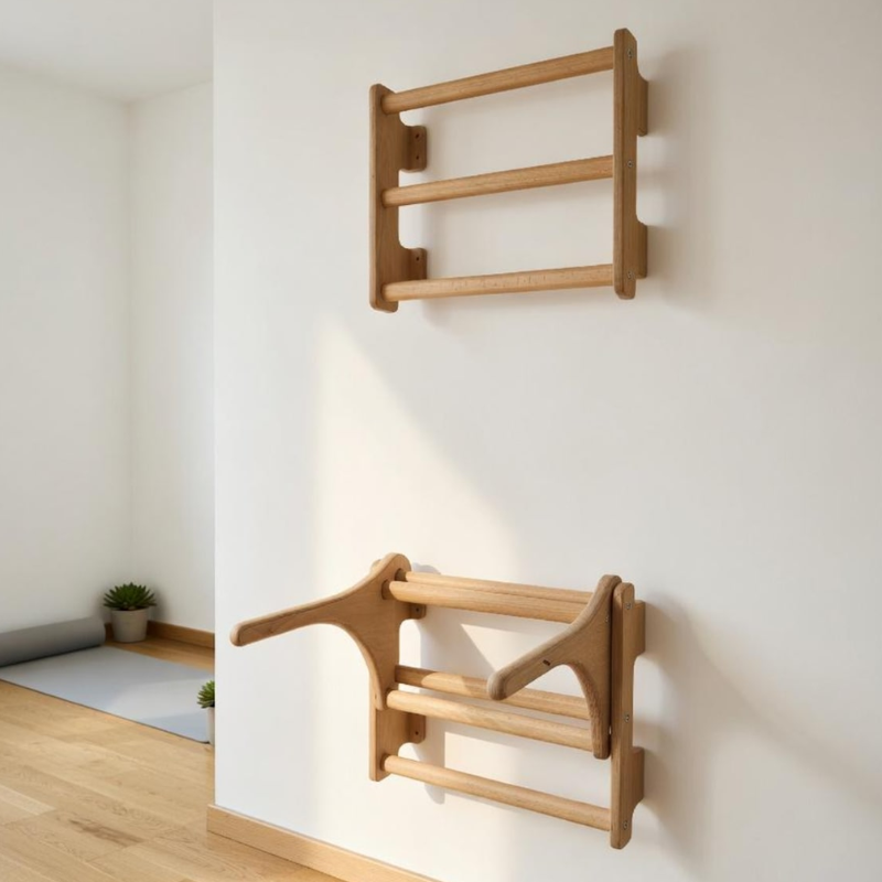 Deezy Store Wall-Mounted Dip & Pull-Up Station.